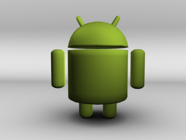 Android statue Free 3D model_4