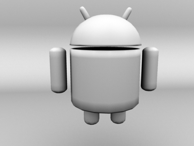Android statue Free 3D model_6