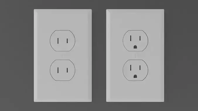 Type A and B wall sockets