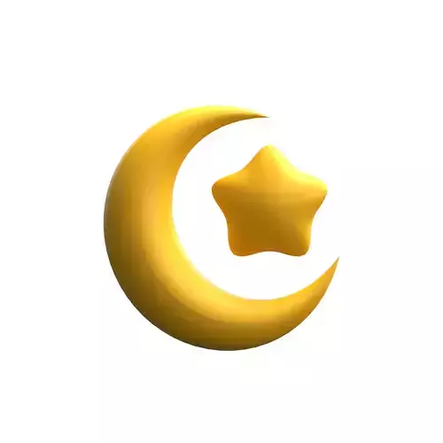 Crescent Moon And Star