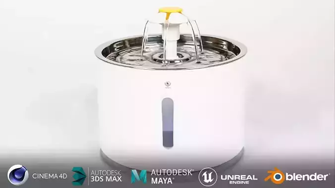 Pet Flower Stainless Water Purifier