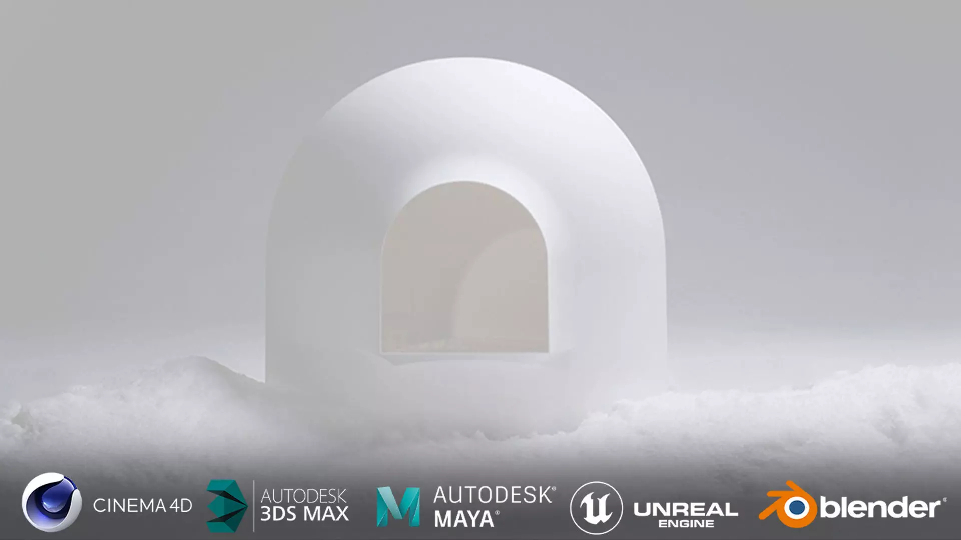 Igloo Toilet White 3D model