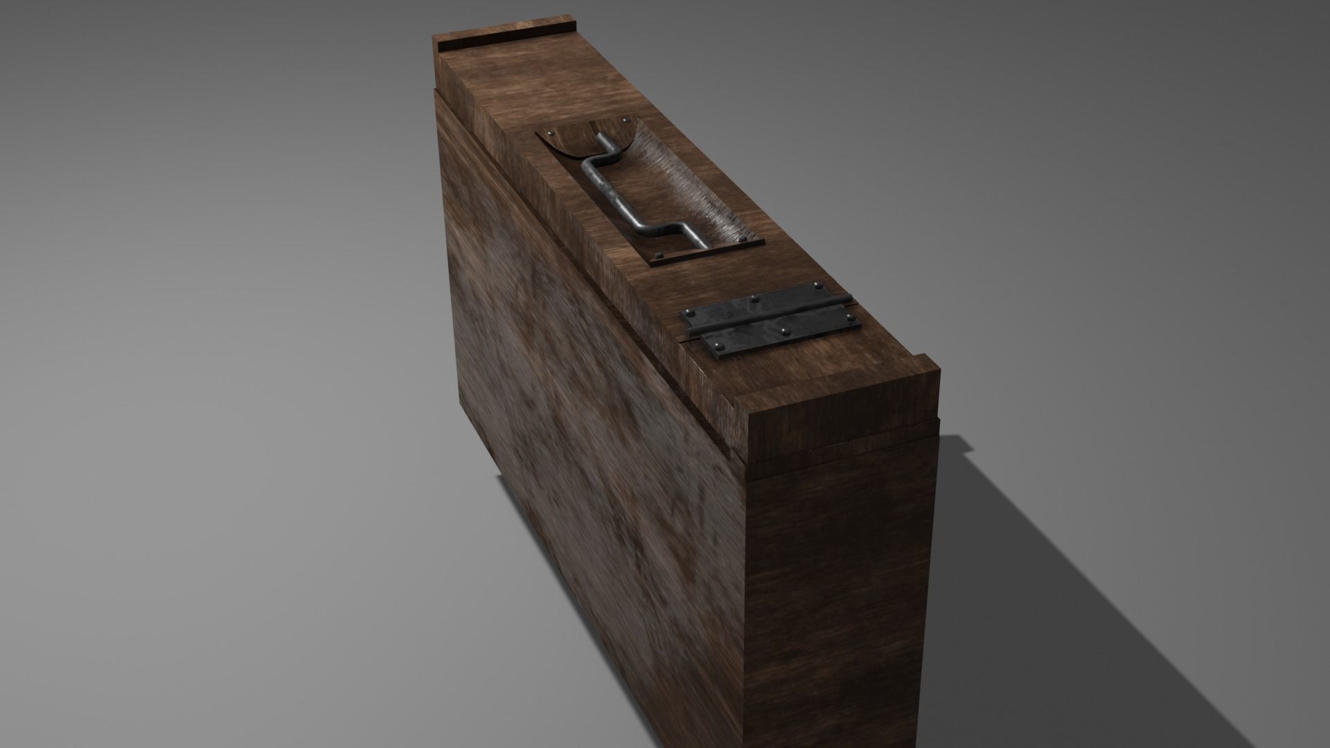 World War One Ammunition Box Free low-poly 3D model_2