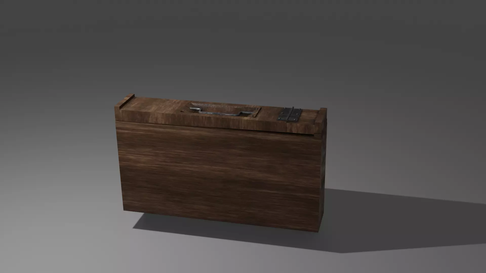 World War One Ammunition Box Free low-poly 3D model_0