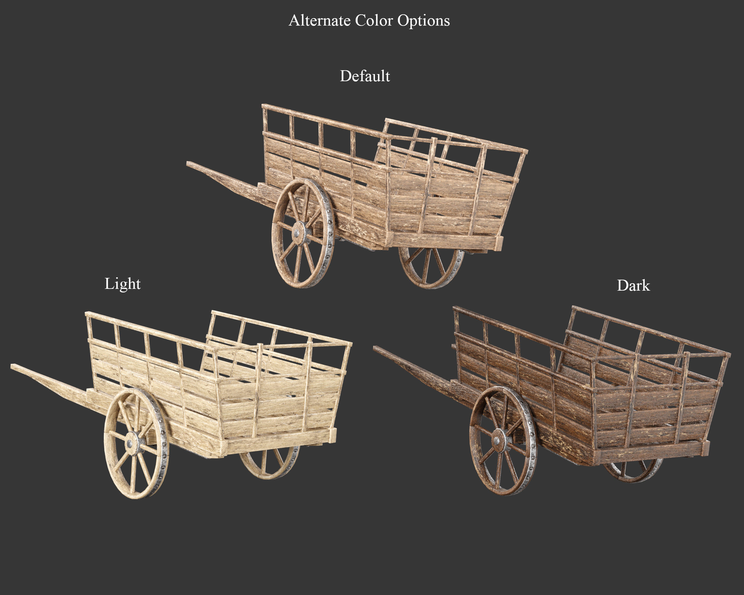 Medieval Collection Transport Carts _9