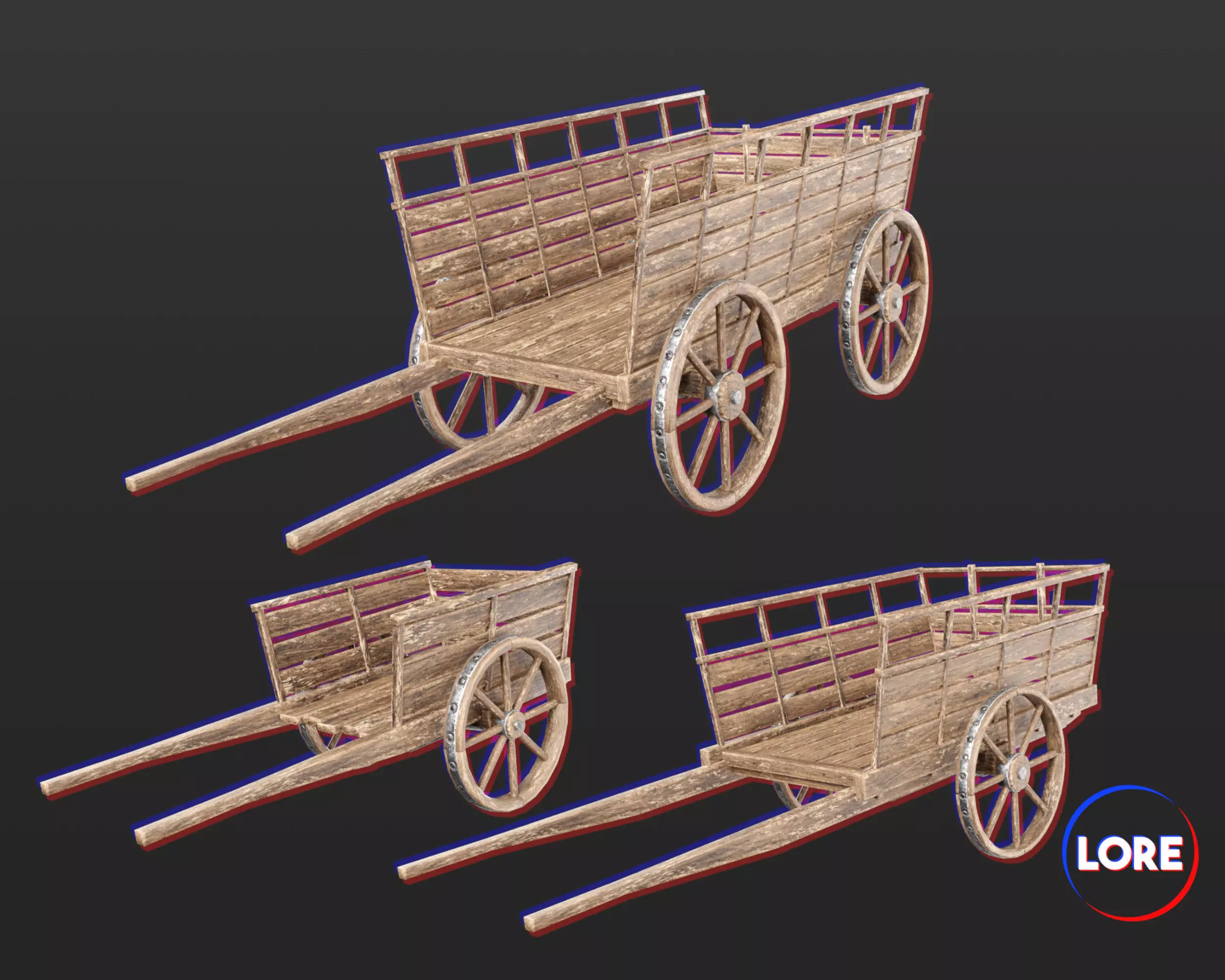 Medieval Collection Transport Carts _0