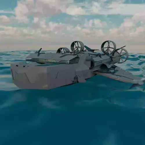 S-76 SeaDragon 3D model