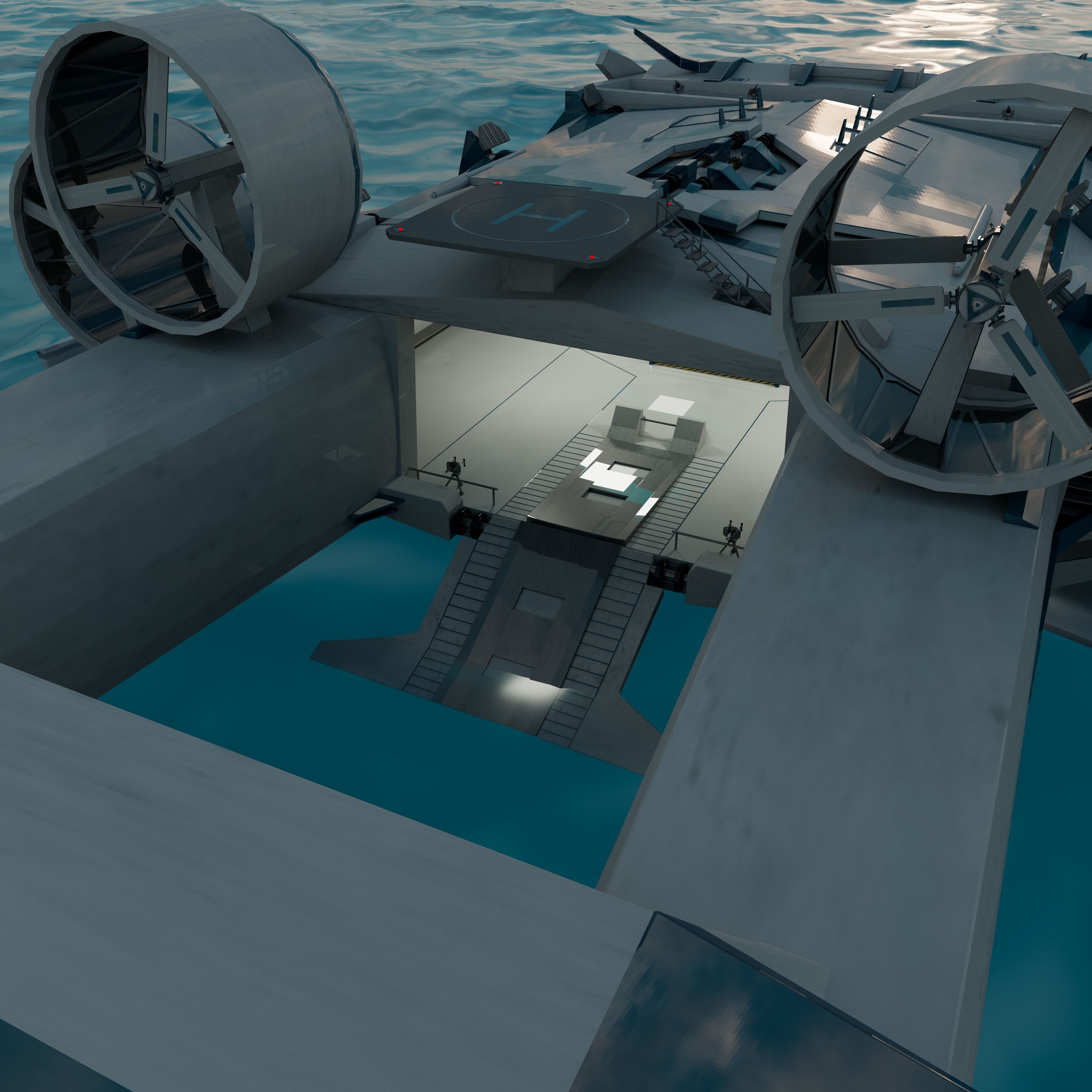 S-76 SeaDragon 3D model_23