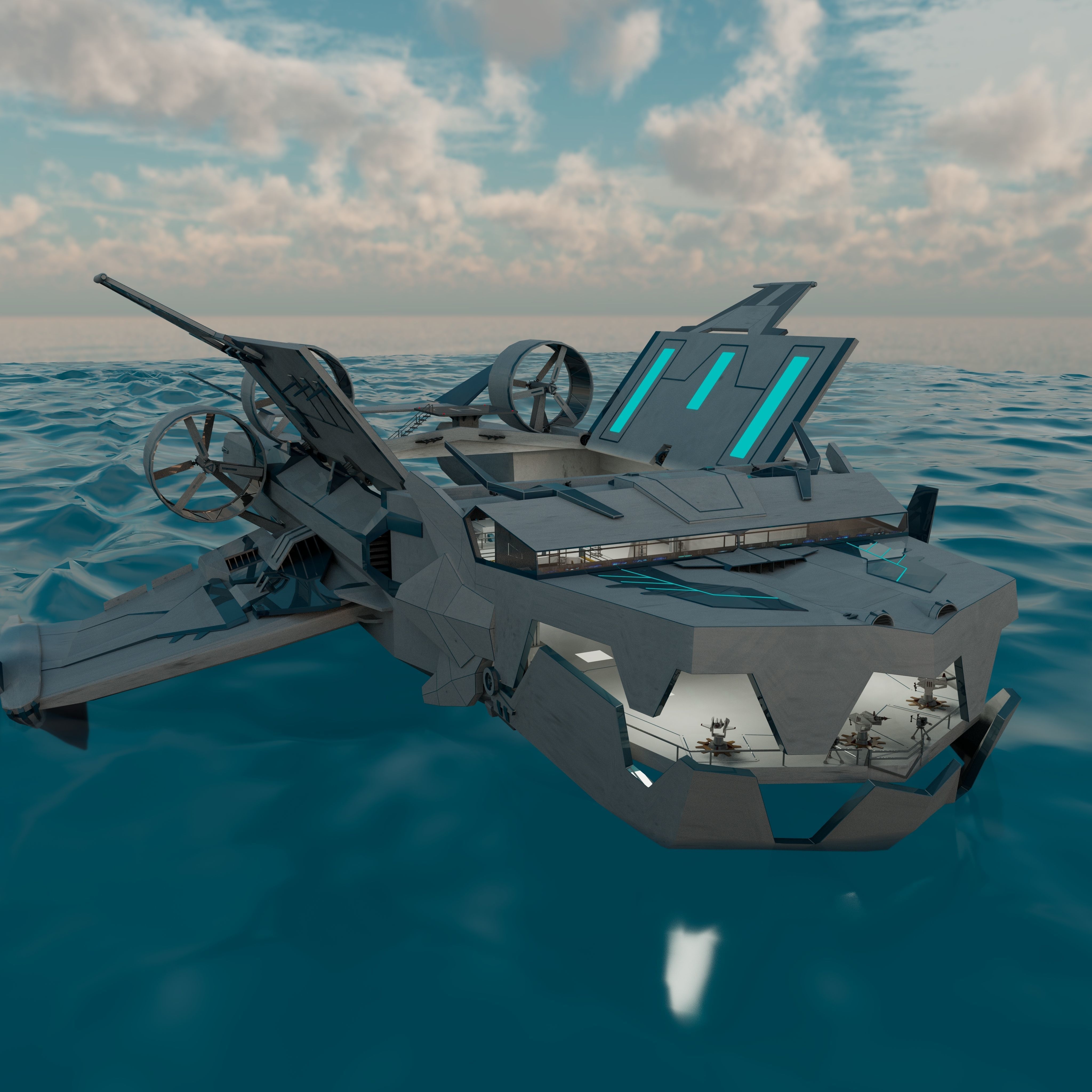 S-76 SeaDragon 3D model_13