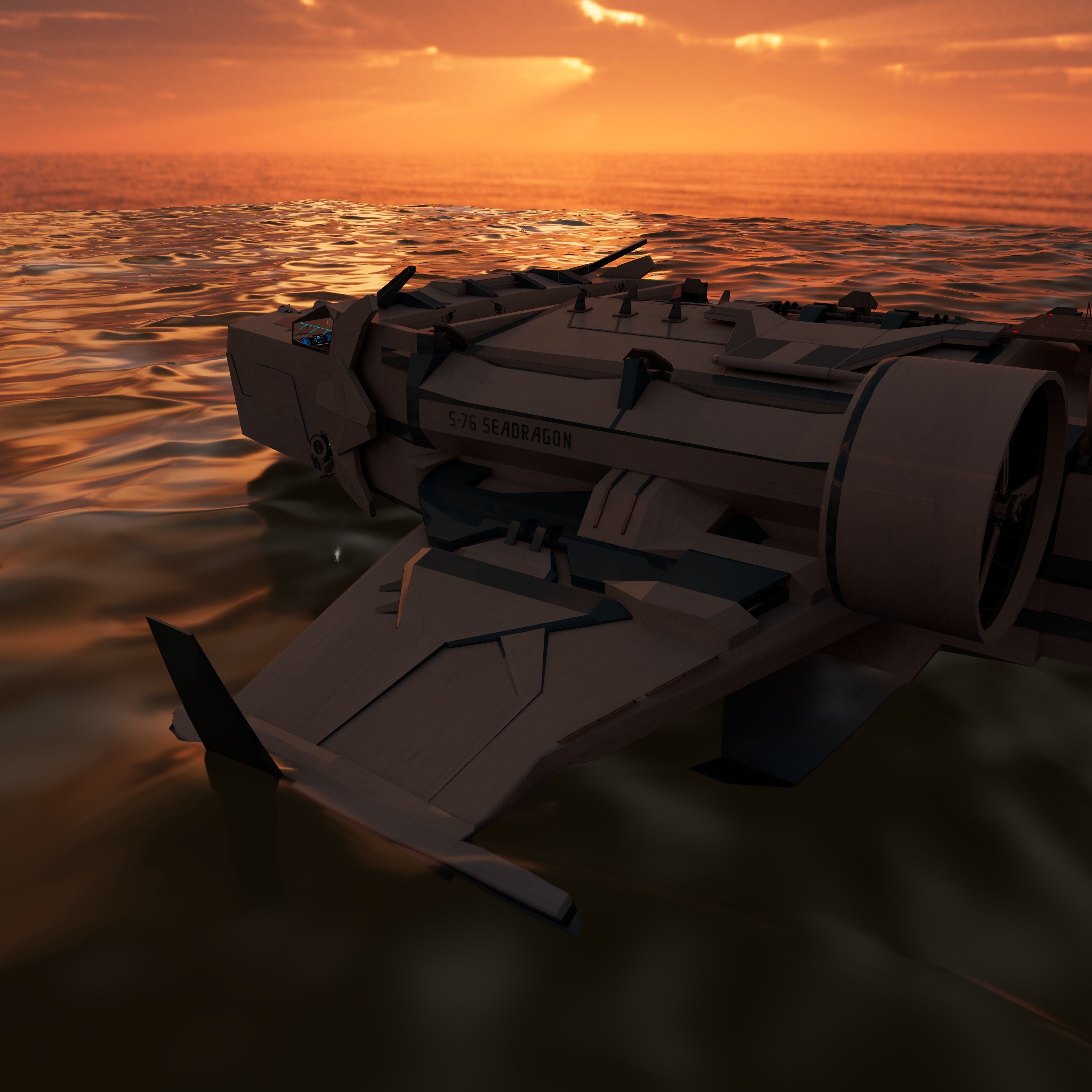 S-76 SeaDragon 3D model_5