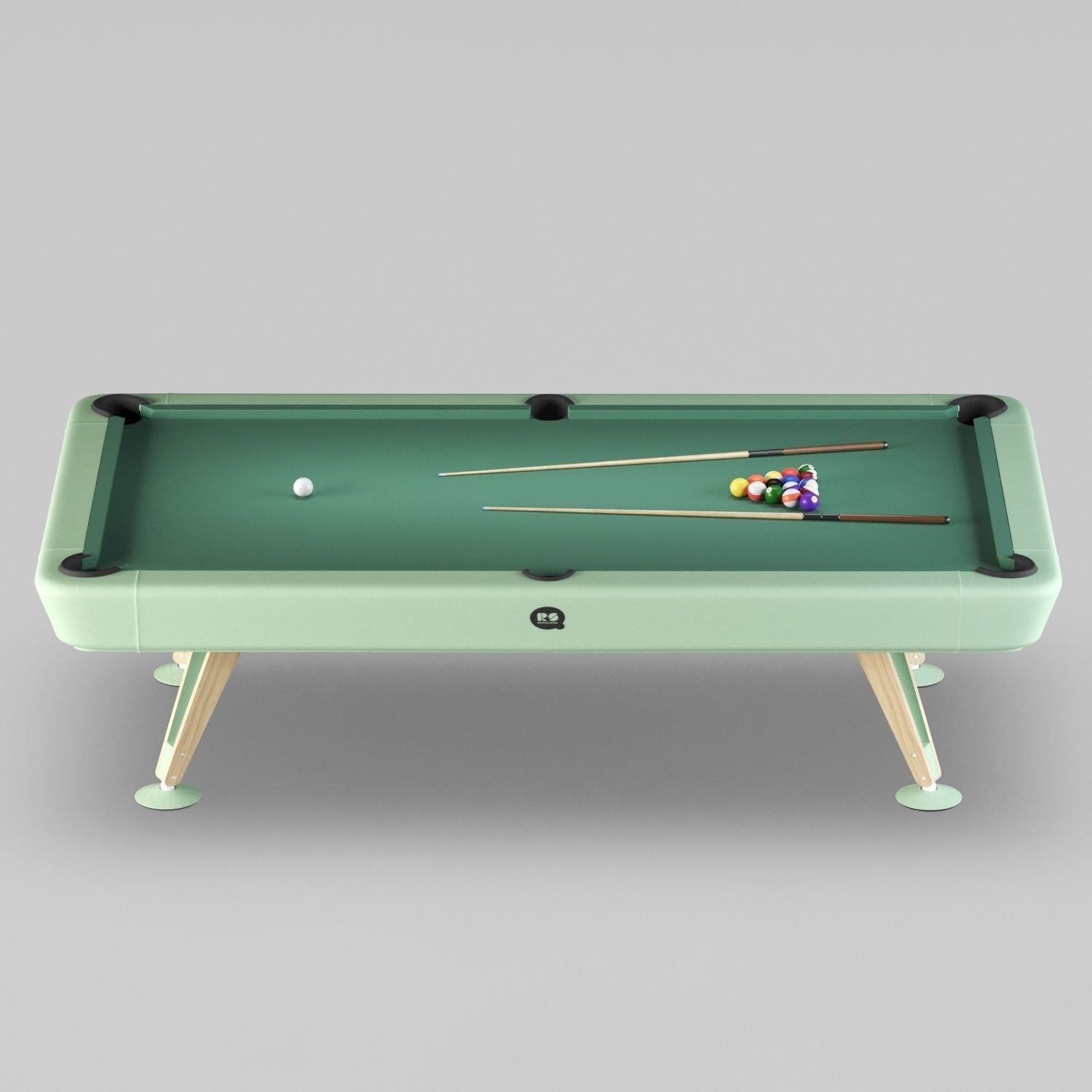 DIAGONAL POOL TABLE 3D model_3