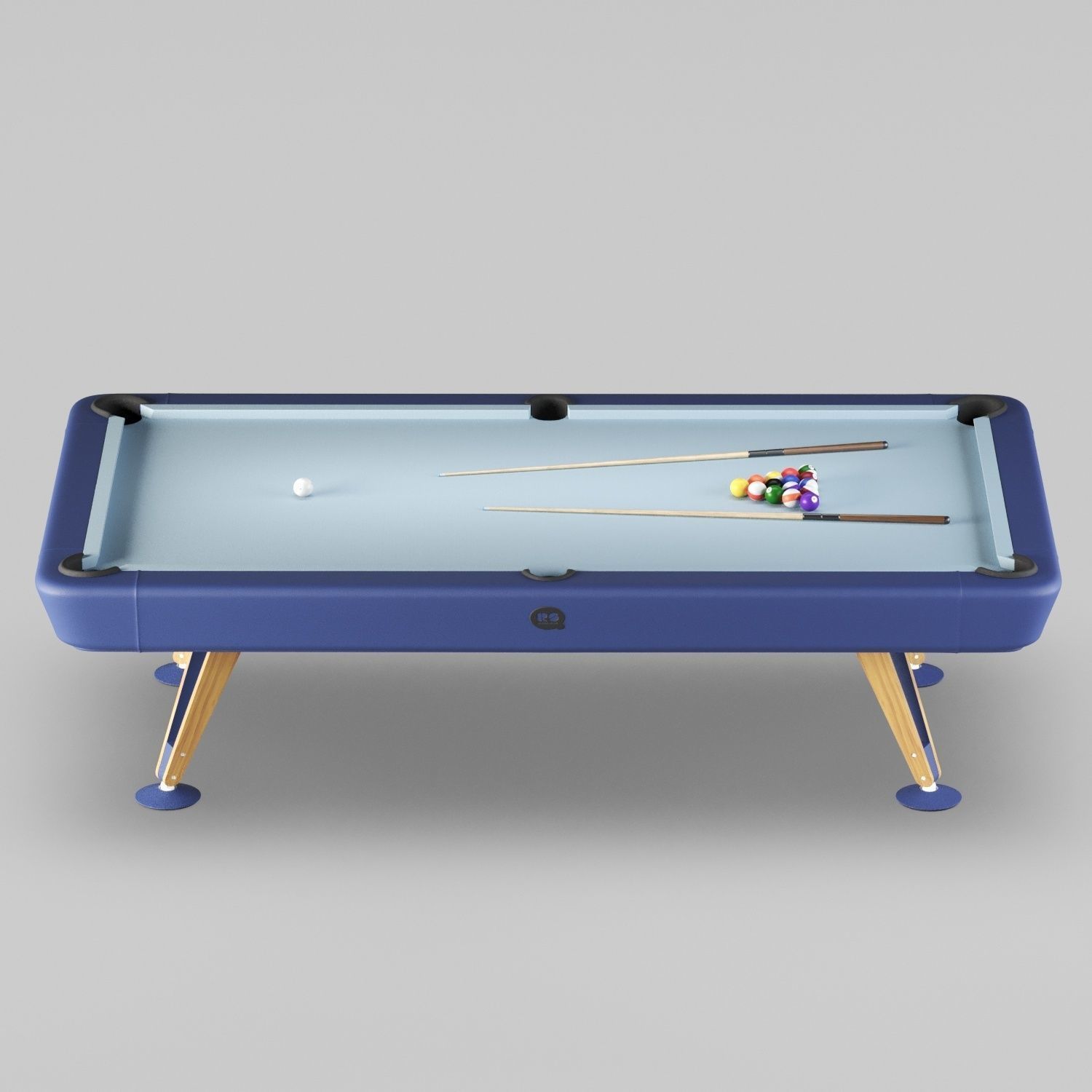 DIAGONAL POOL TABLE 3D model_2