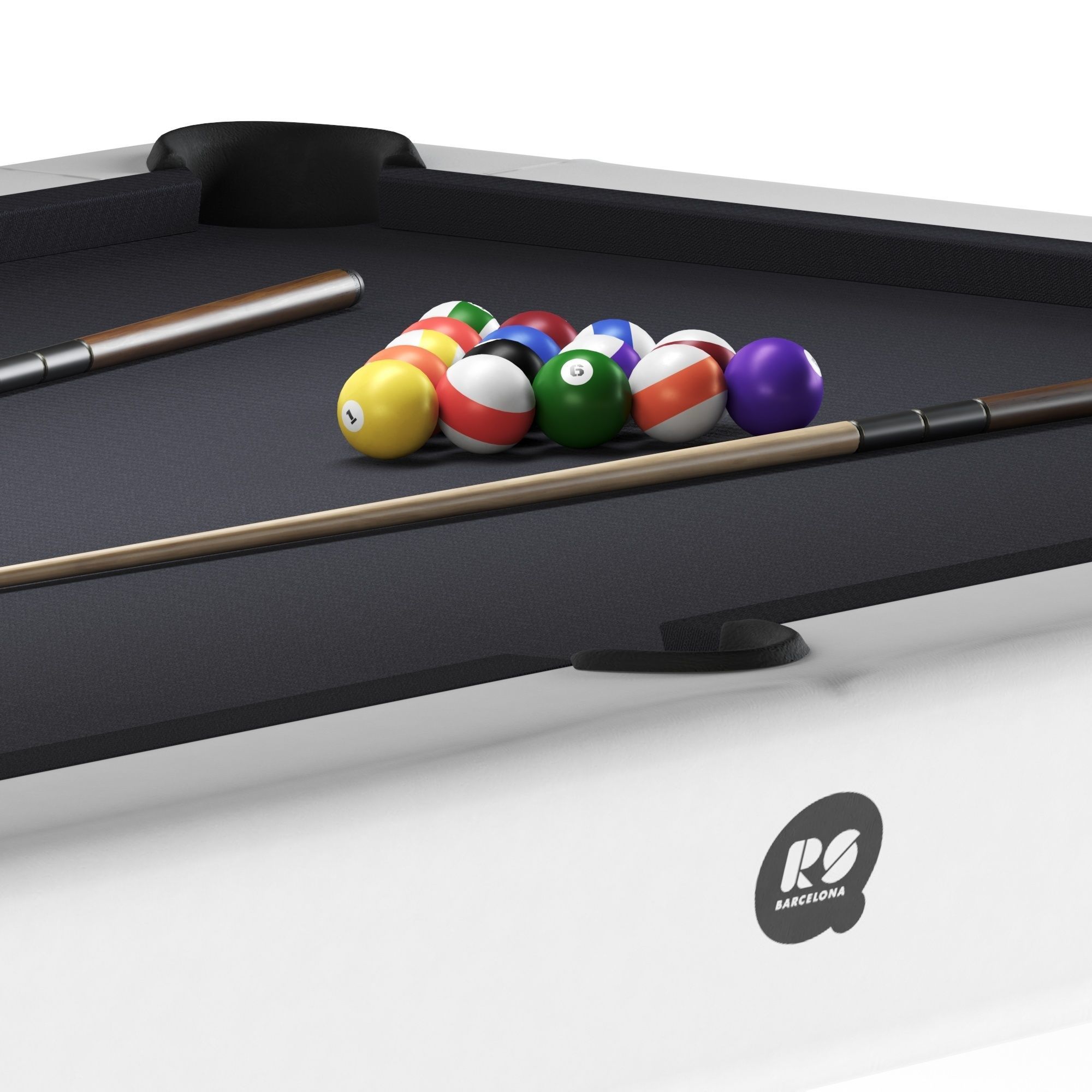 DIAGONAL POOL TABLE 3D model_7