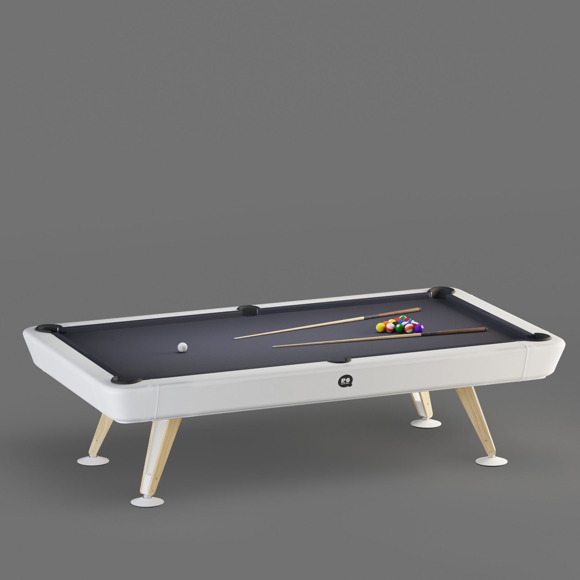 DIAGONAL POOL TABLE 3D model_8