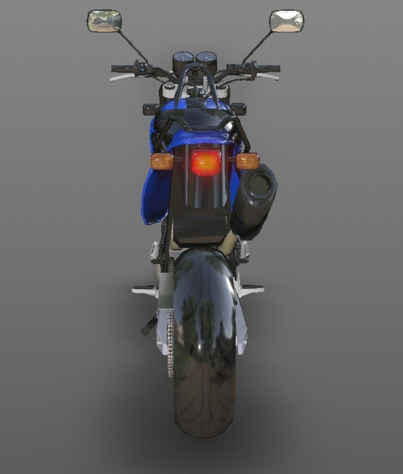 Muz Mastiff New Bike 3D Model Sports Bike Game Ready Low-poly 3D model_9