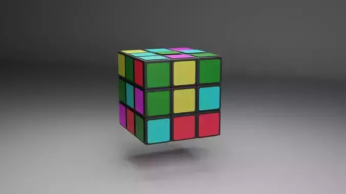 Rubiks cube Free 3D model