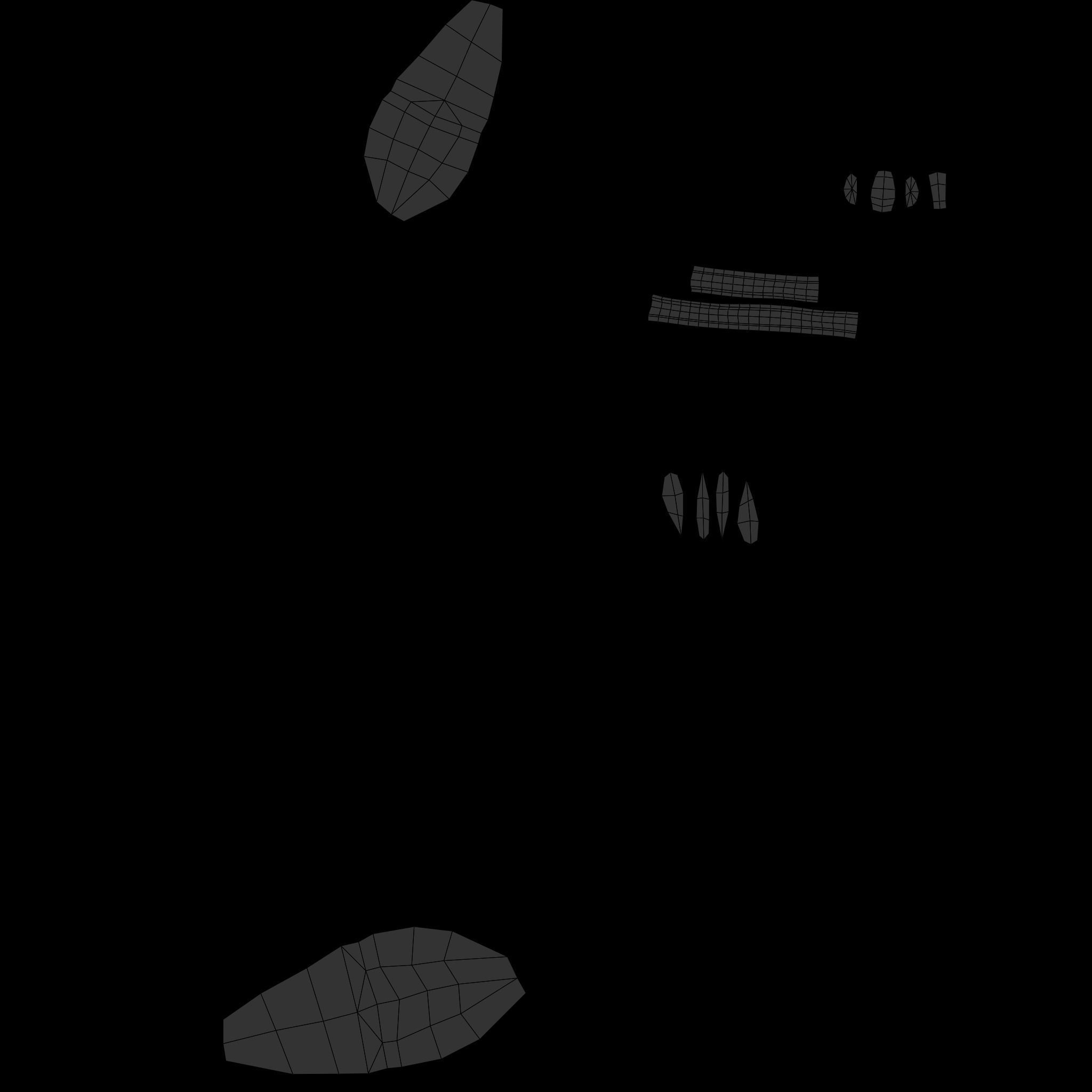 Baby characters Low-poly 3D model_4