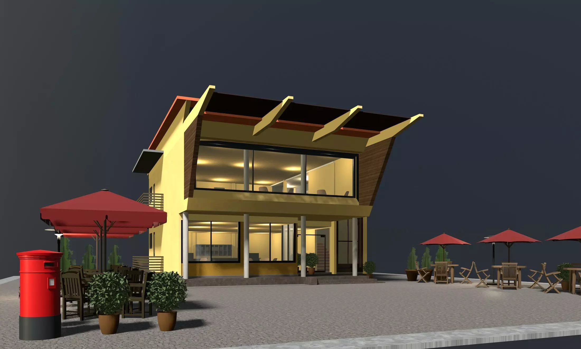Cafe 2023-0007 3D model_0