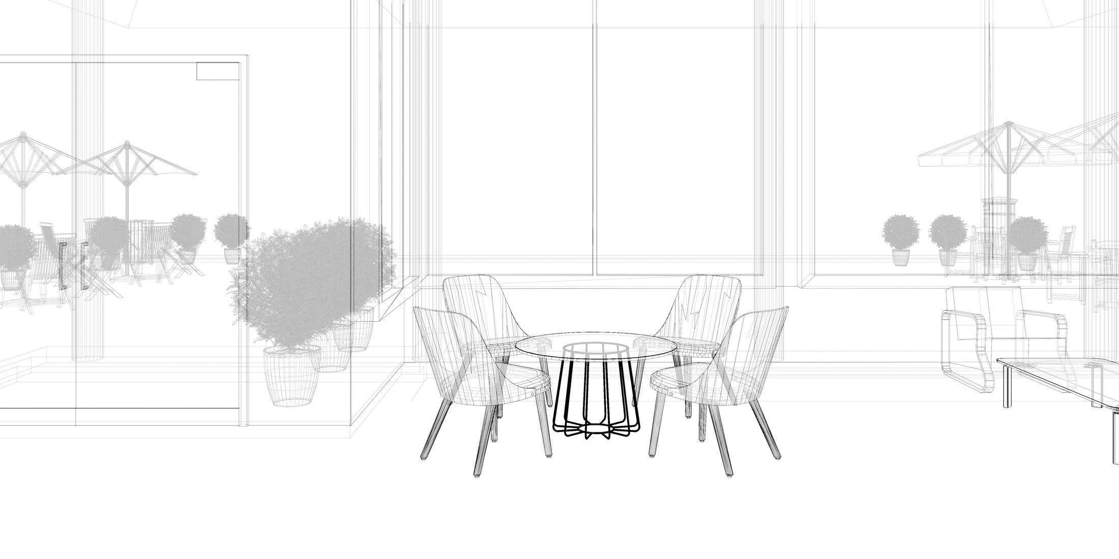 Cafe 2023-0007 3D model_9