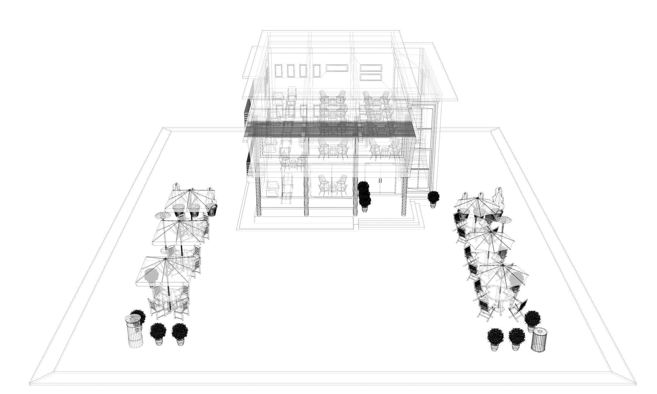 Cafe 2023-0007 3D model_14