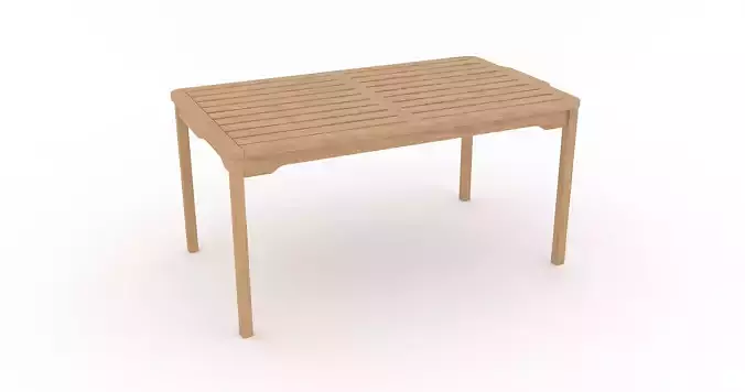 Outdoor Garden Table 3D model