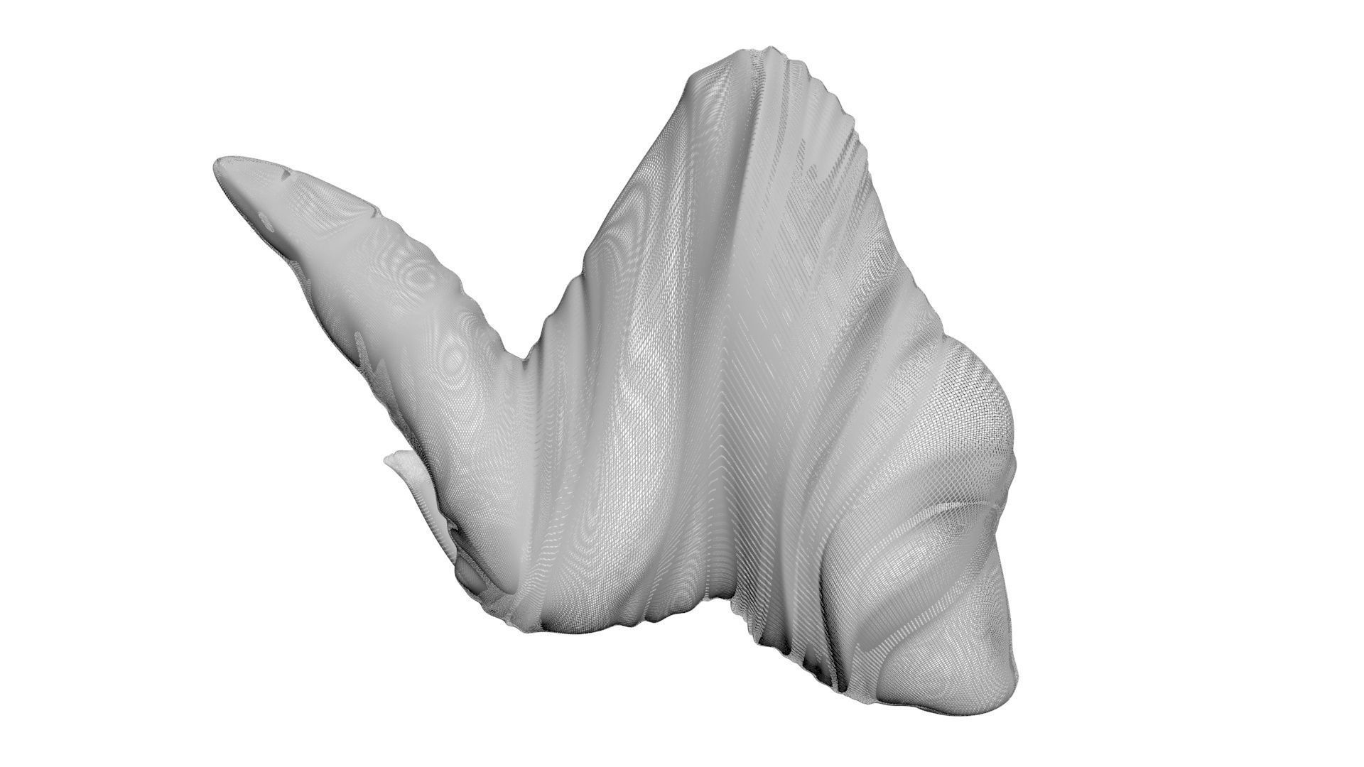 Chicken Wing 3D model_17