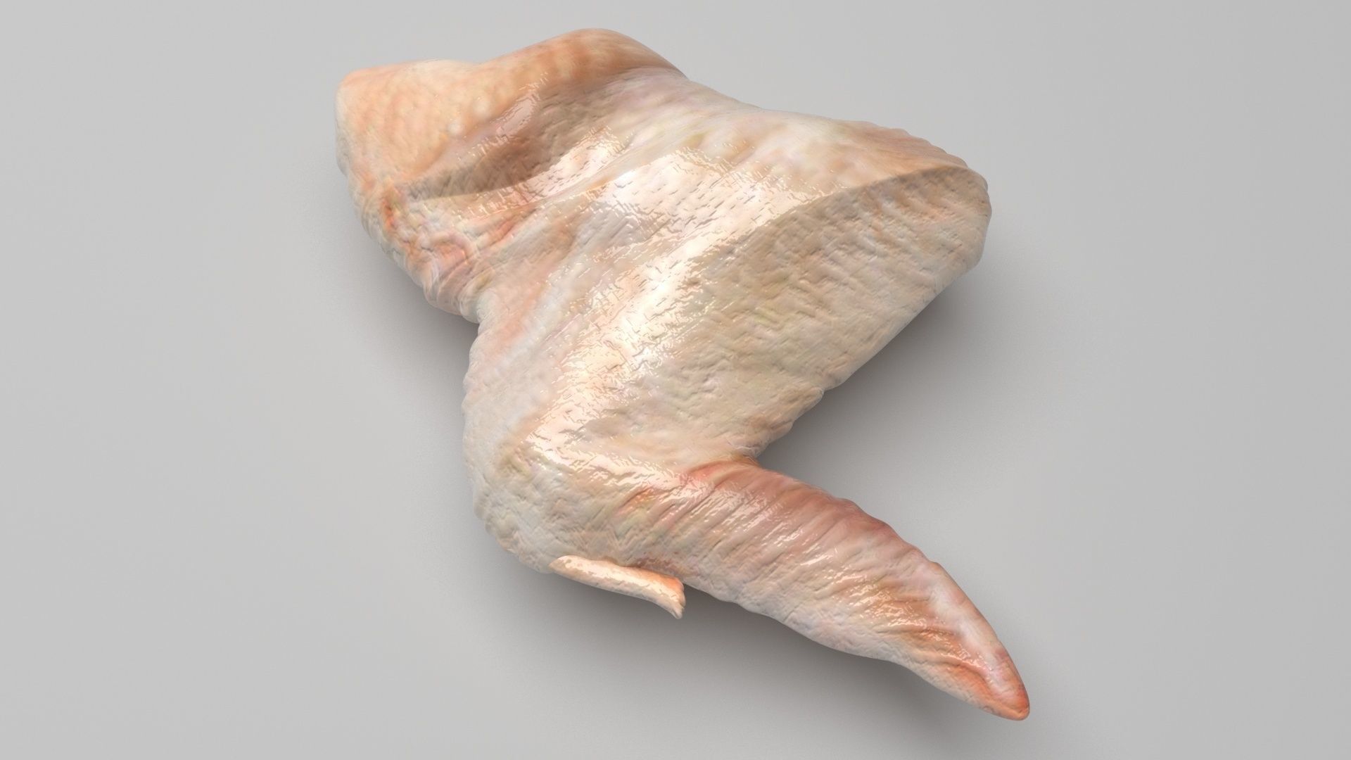 Chicken Wing 3D model_3