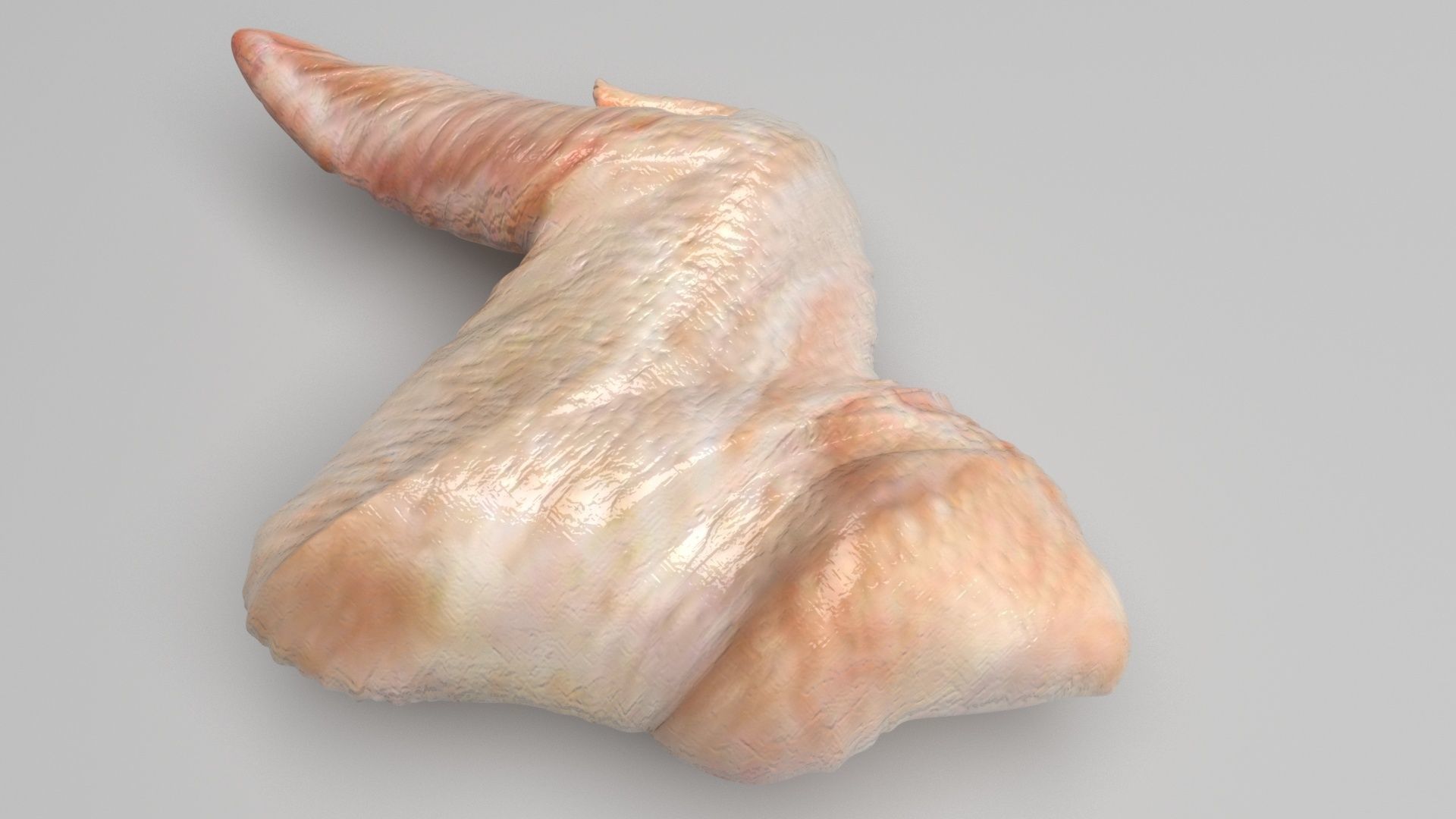 Chicken Wing 3D model_1