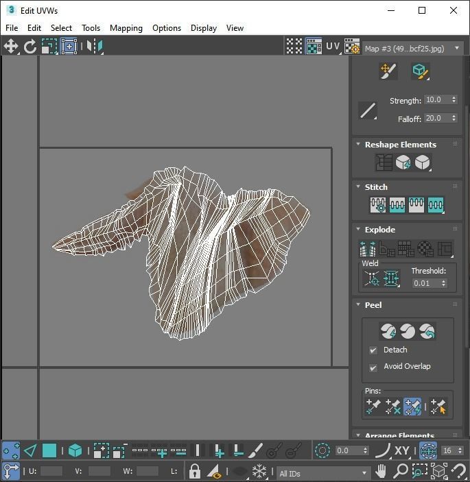Chicken Wing 3D model_21