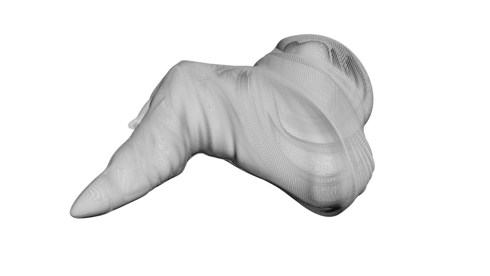 Chicken Wing 3D model_13