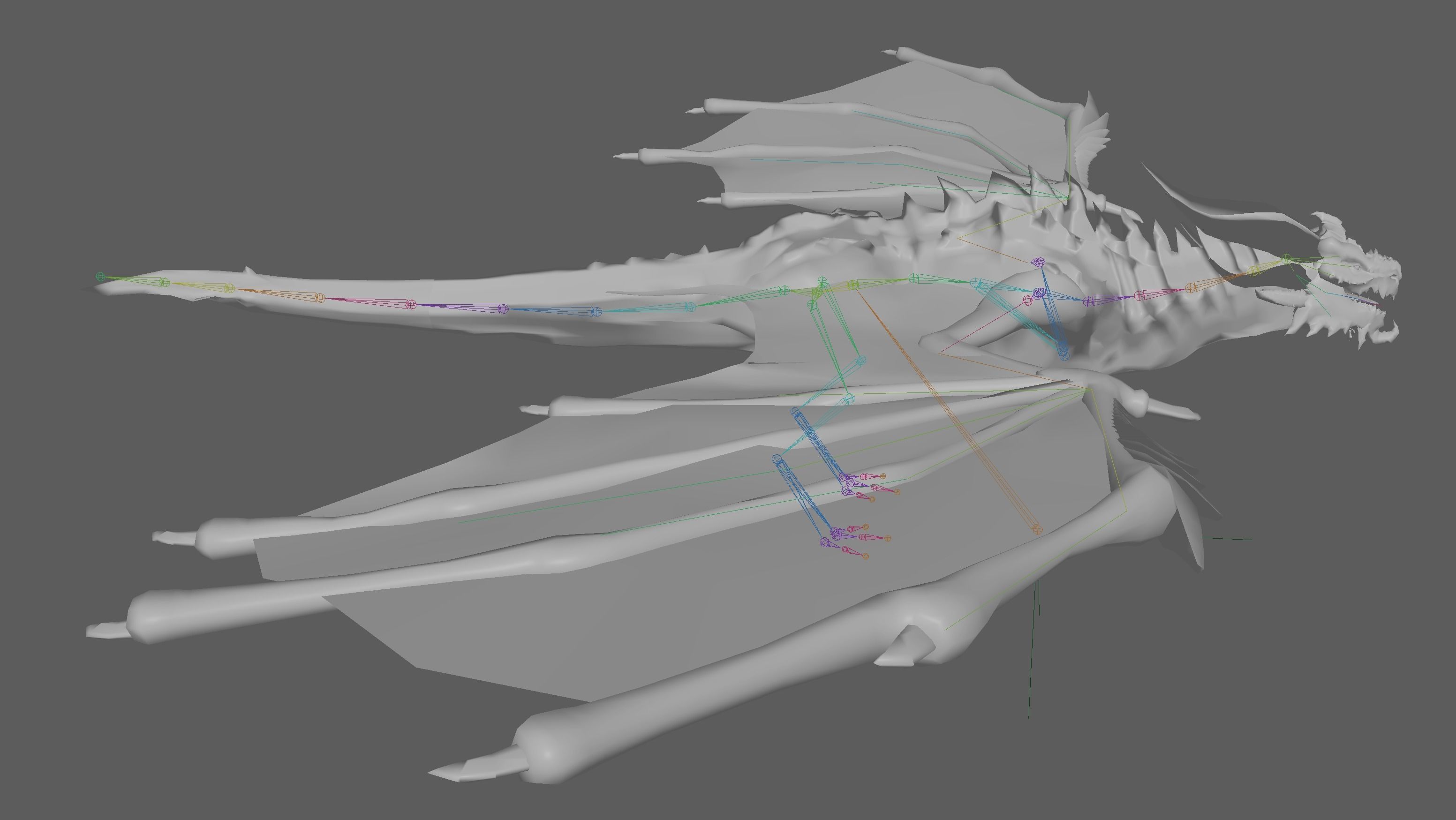 Dragon Wyvern 3D model_16