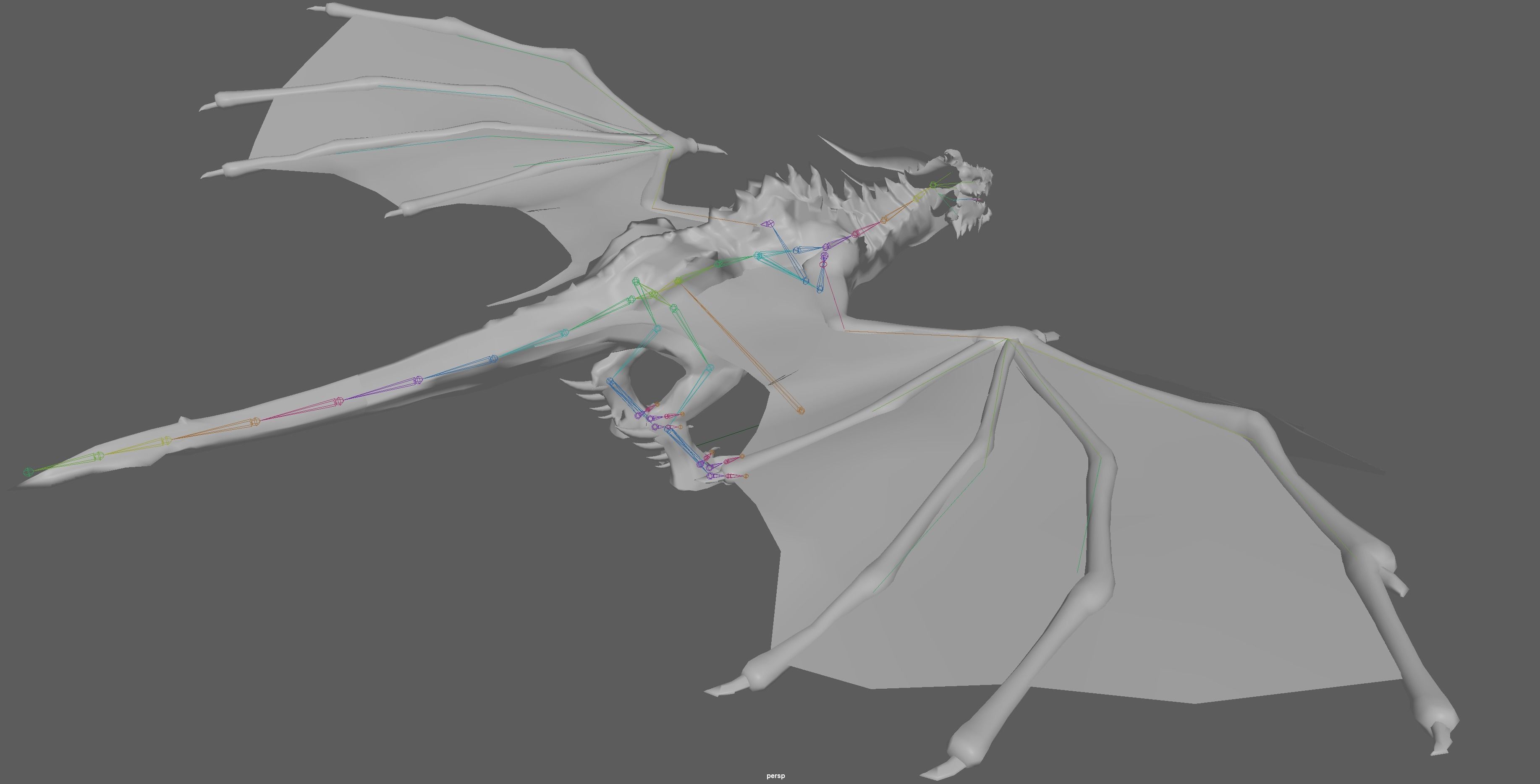 Dragon Wyvern 3D model_9
