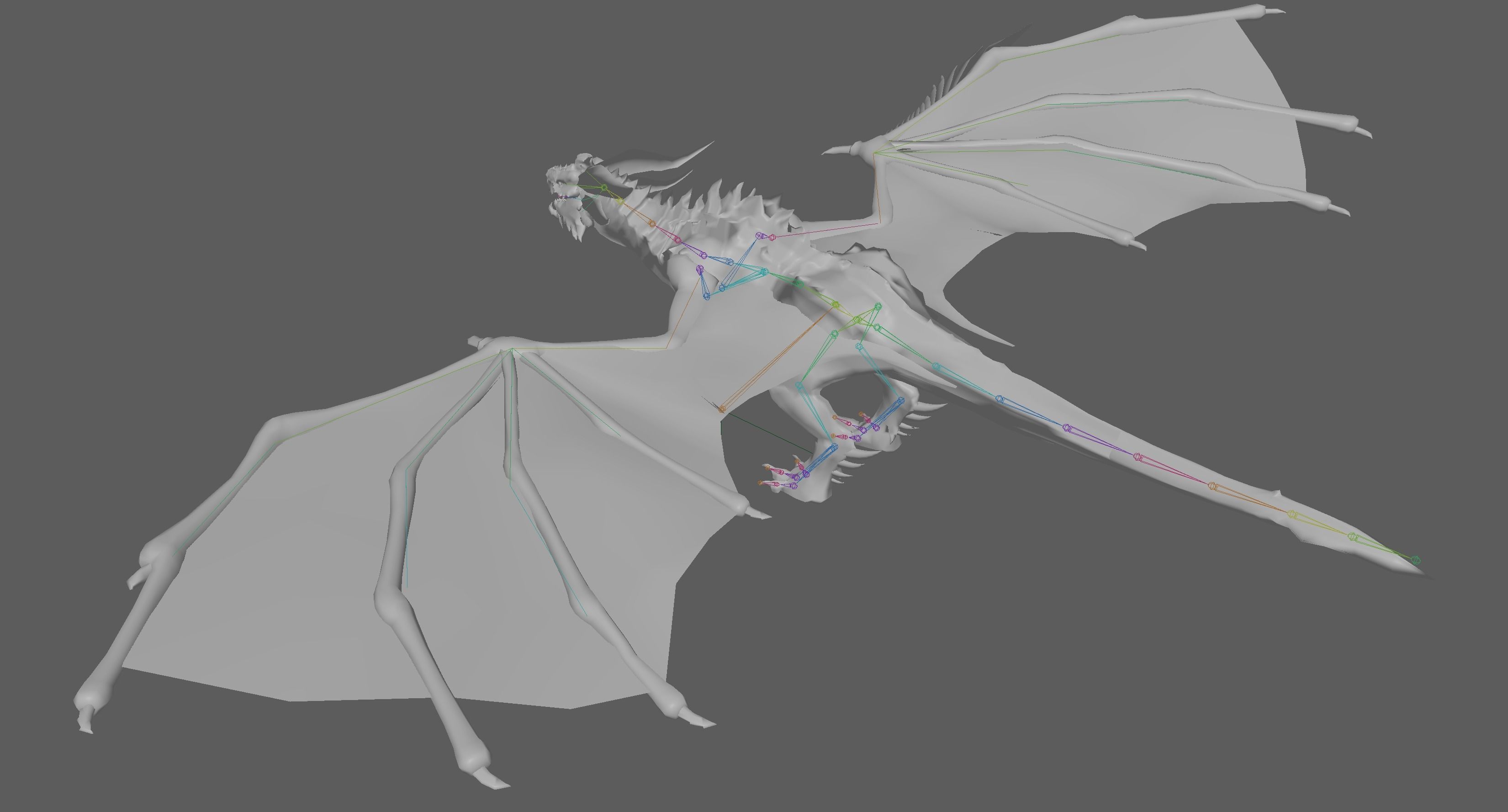Dragon Wyvern 3D model_10