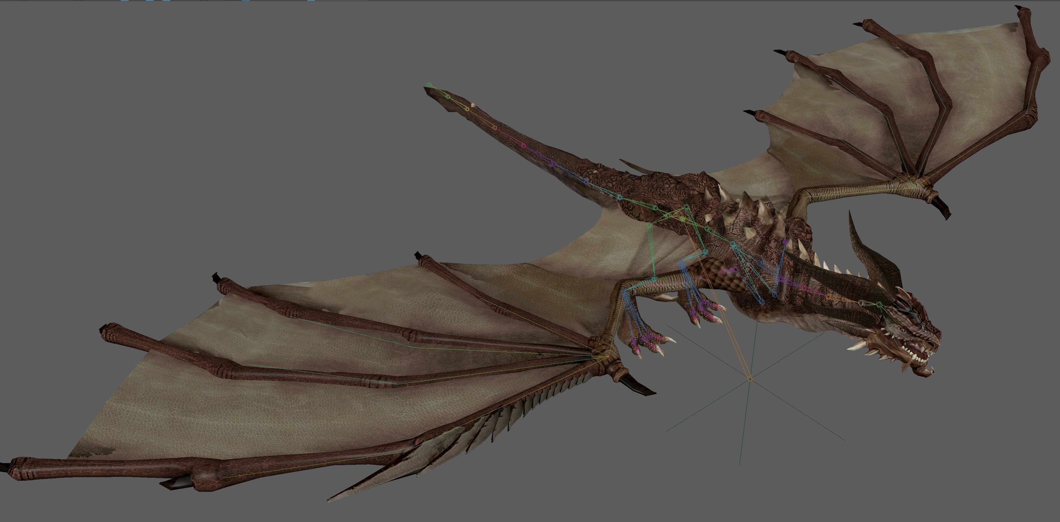 Dragon Wyvern 3D model_20