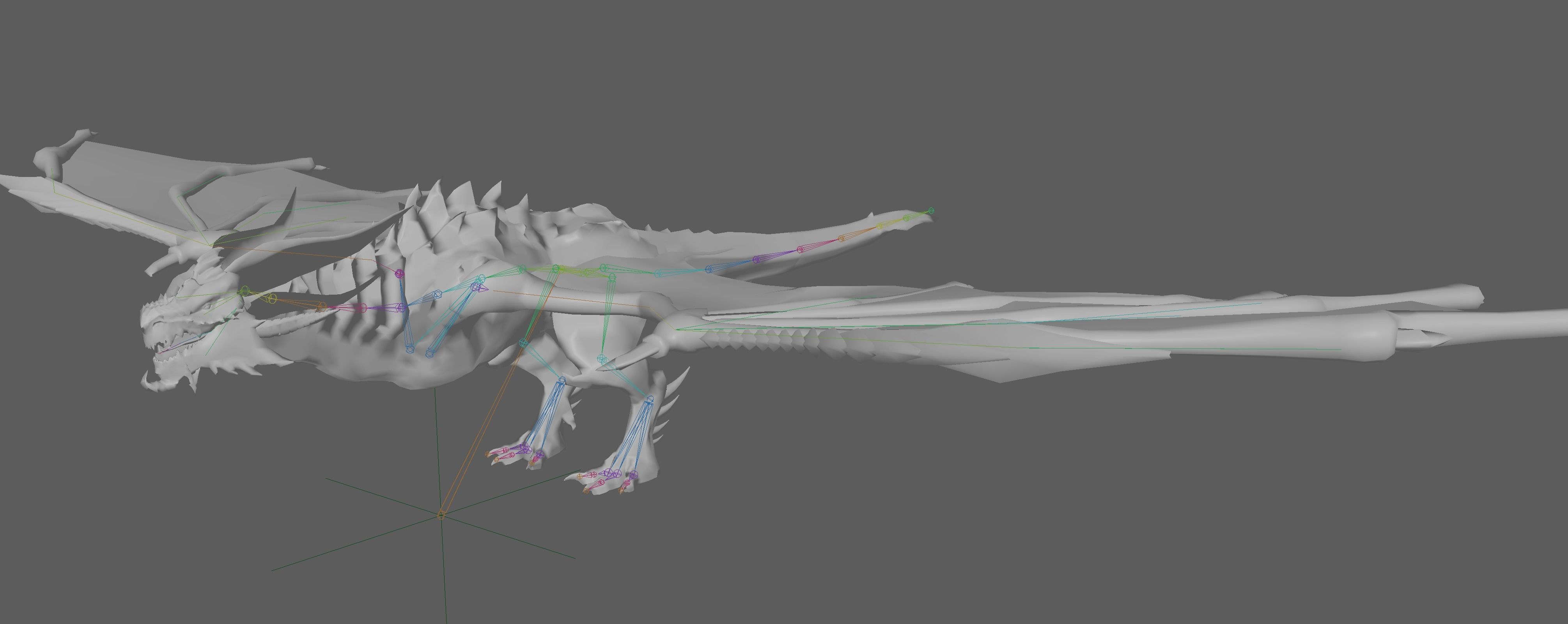 Dragon Wyvern 3D model_8