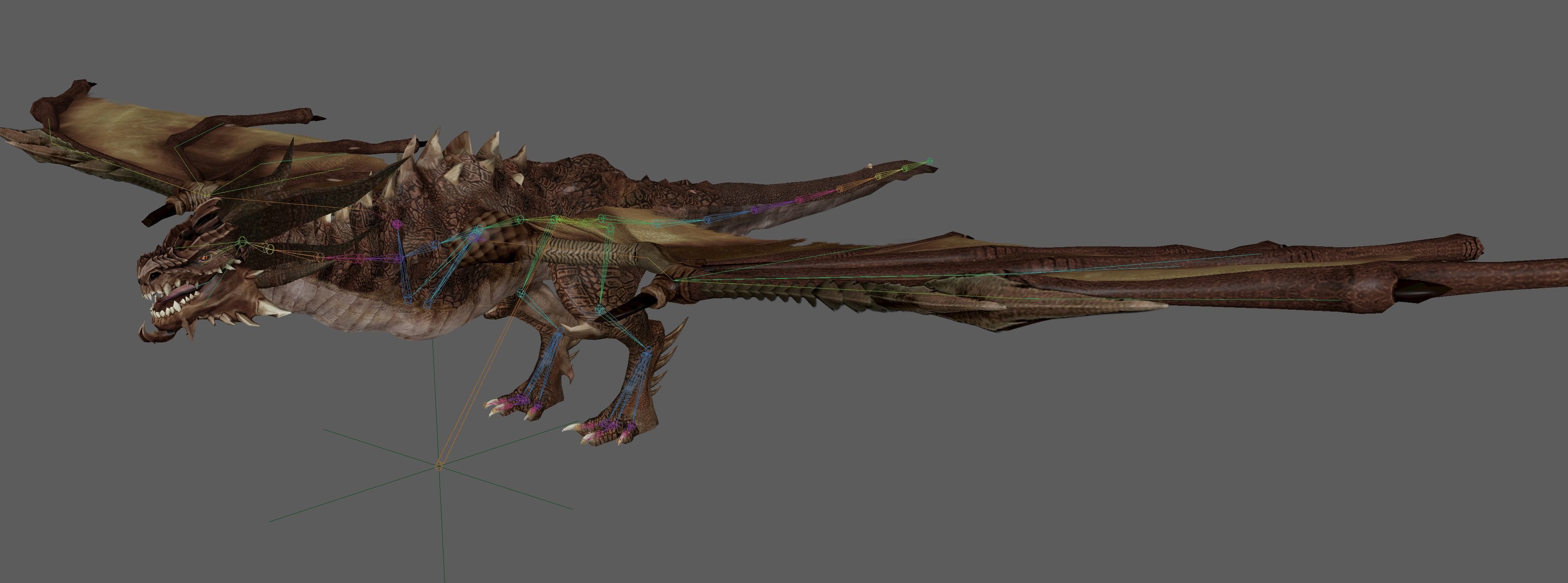 Dragon Wyvern 3D model_15