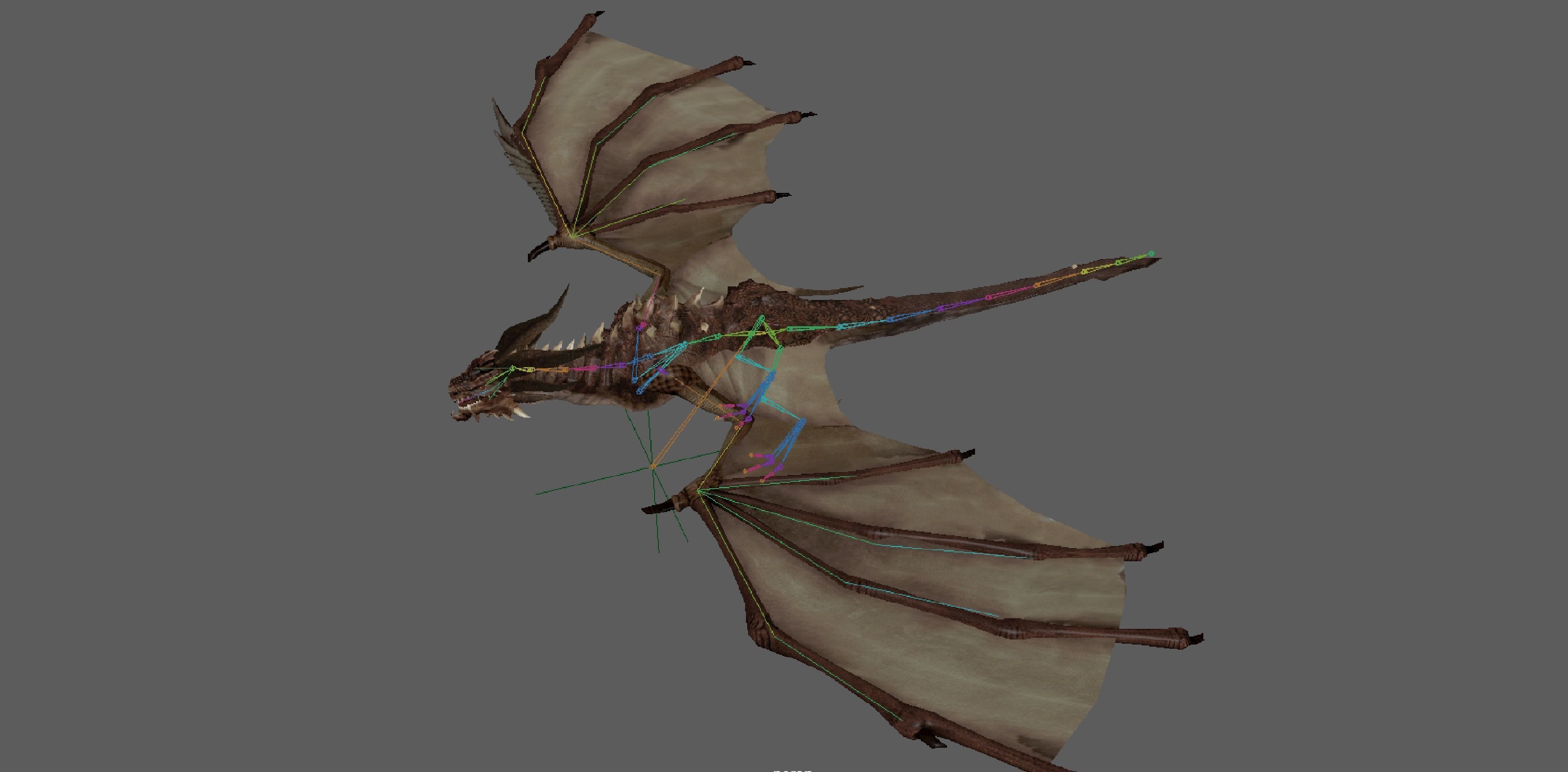 Dragon Wyvern 3D model_11