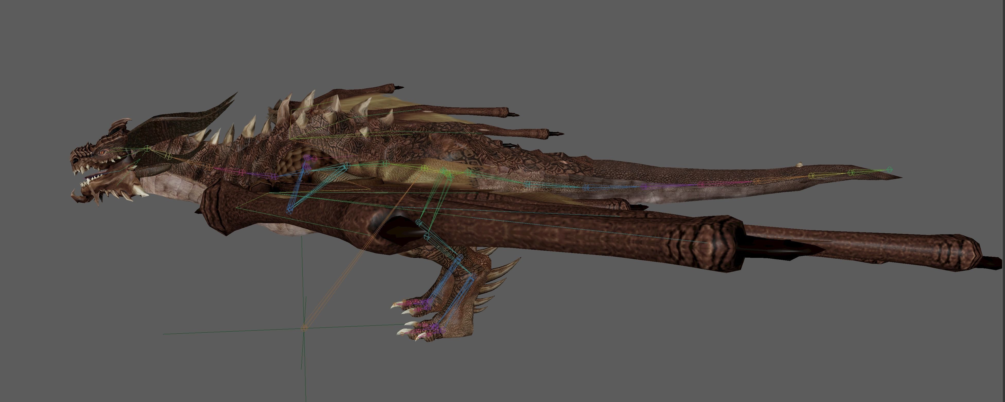 Dragon Wyvern 3D model_18