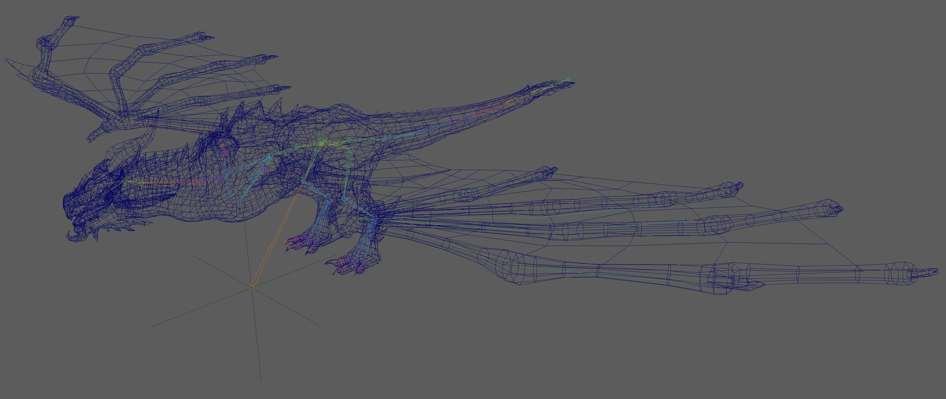 Dragon Wyvern 3D model_14