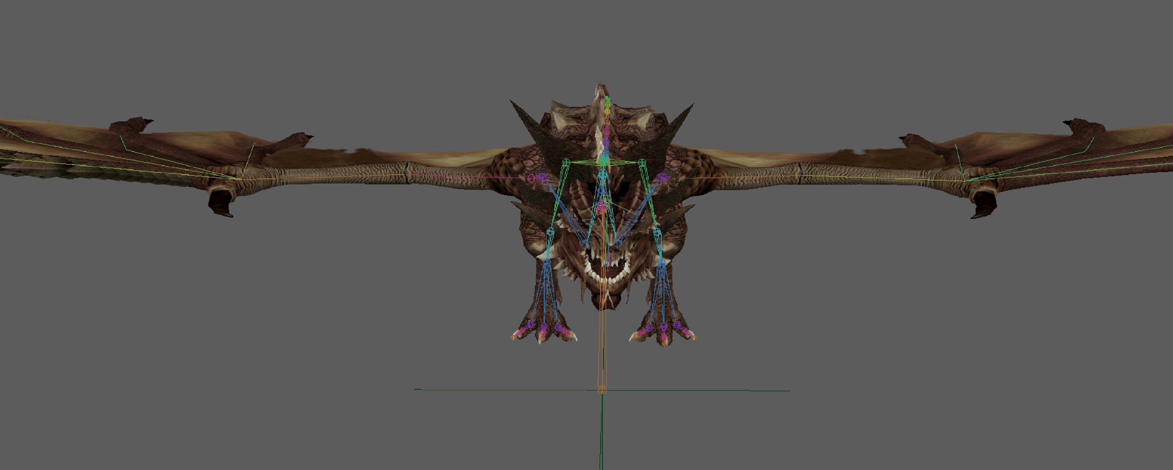 Dragon Wyvern 3D model_17