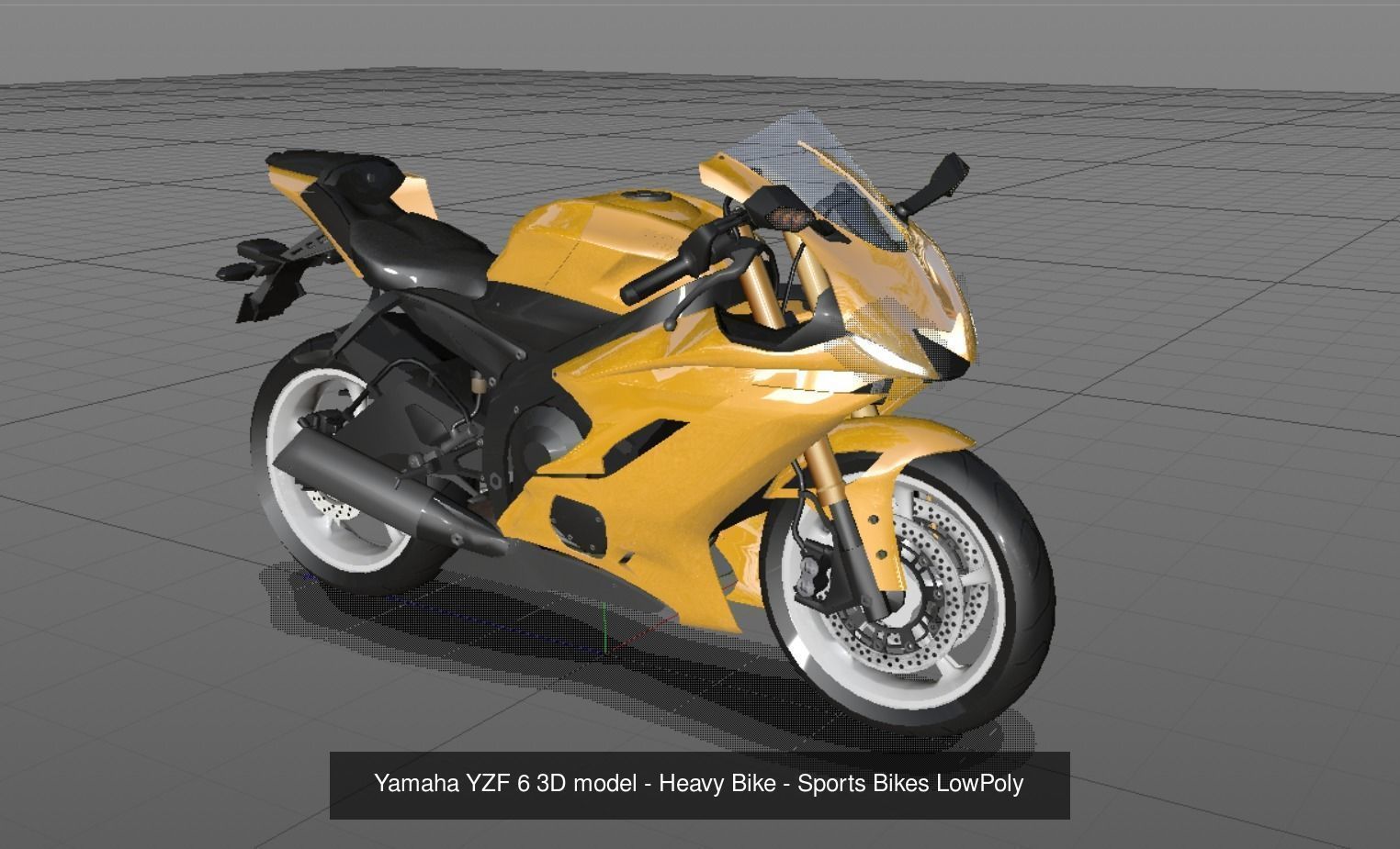 Heavy Bikes 3D Models Collections Game Ready Asset _1