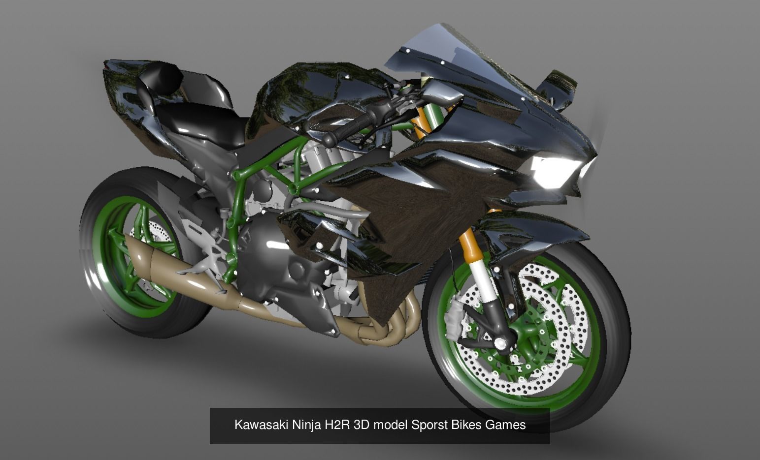 Heavy Bikes 3D Models Collections Game Ready Asset _6
