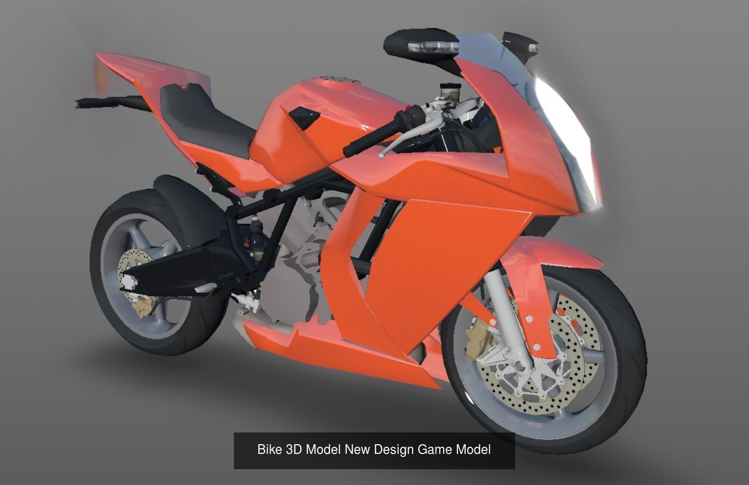 Heavy Bikes 3D Models Collections Game Ready Asset _7
