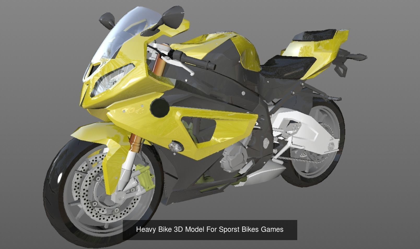 Heavy Bikes 3D Models Collections Game Ready Asset _2