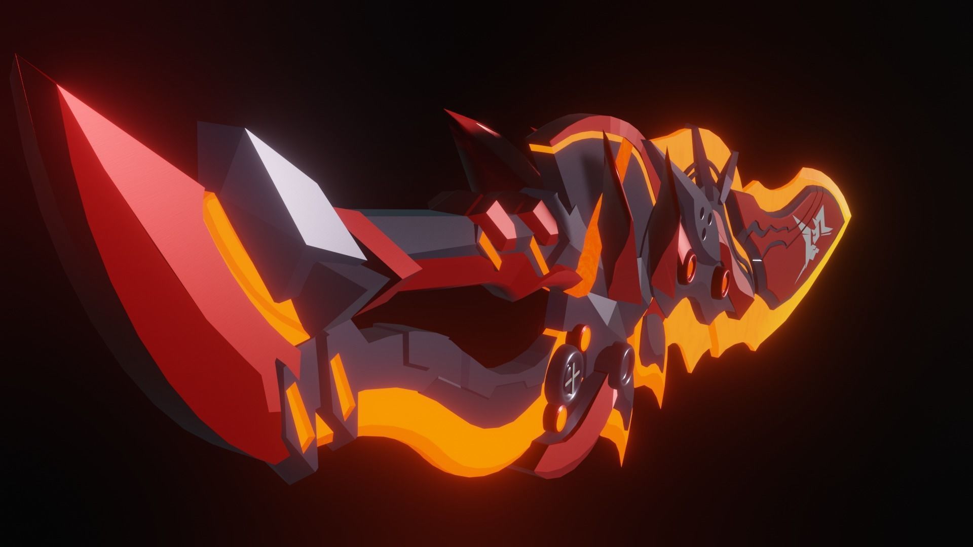 SURTR MUSPELLVERD Low-poly 3D model_3