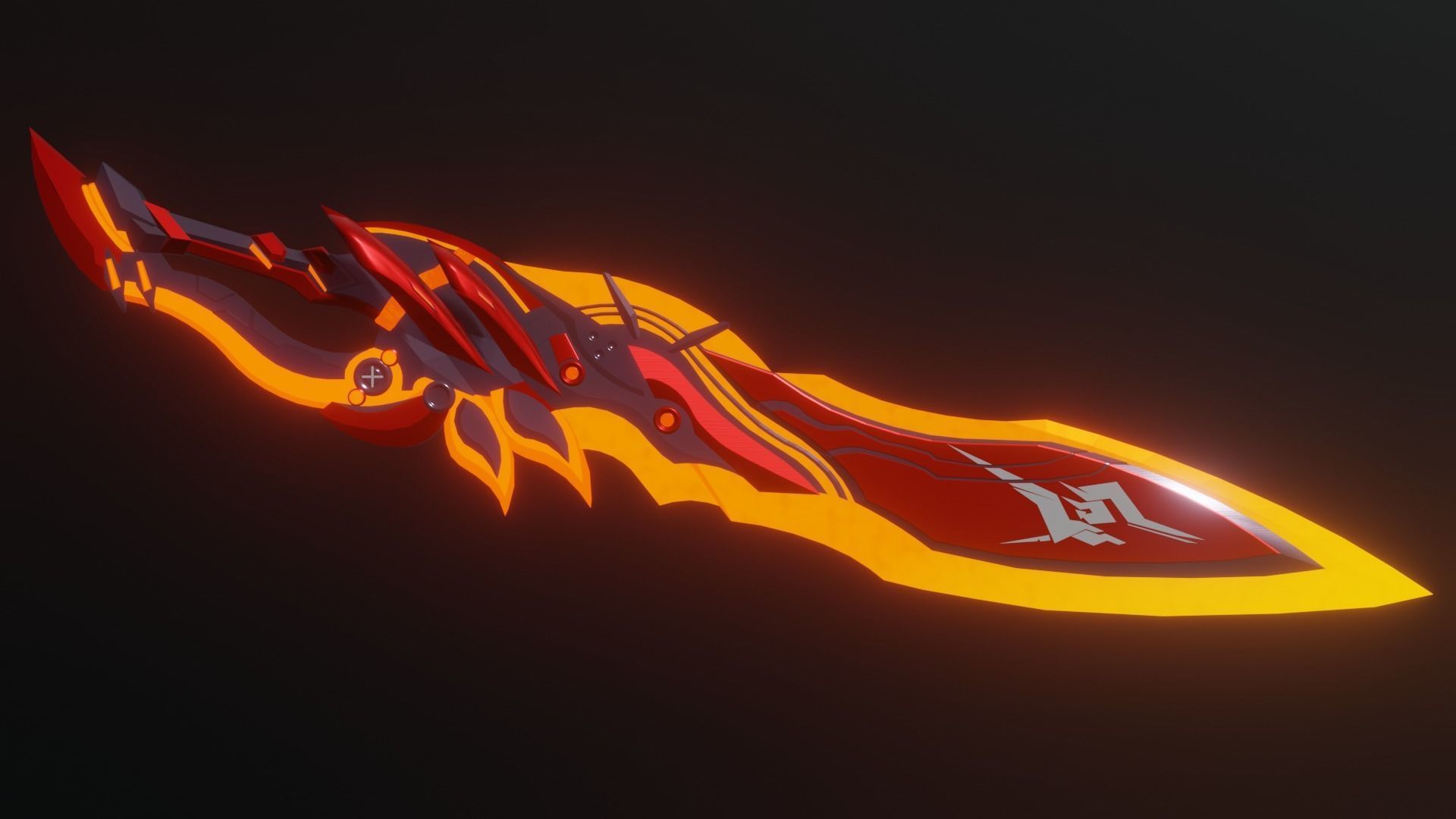 SURTR MUSPELLVERD Low-poly 3D model_1