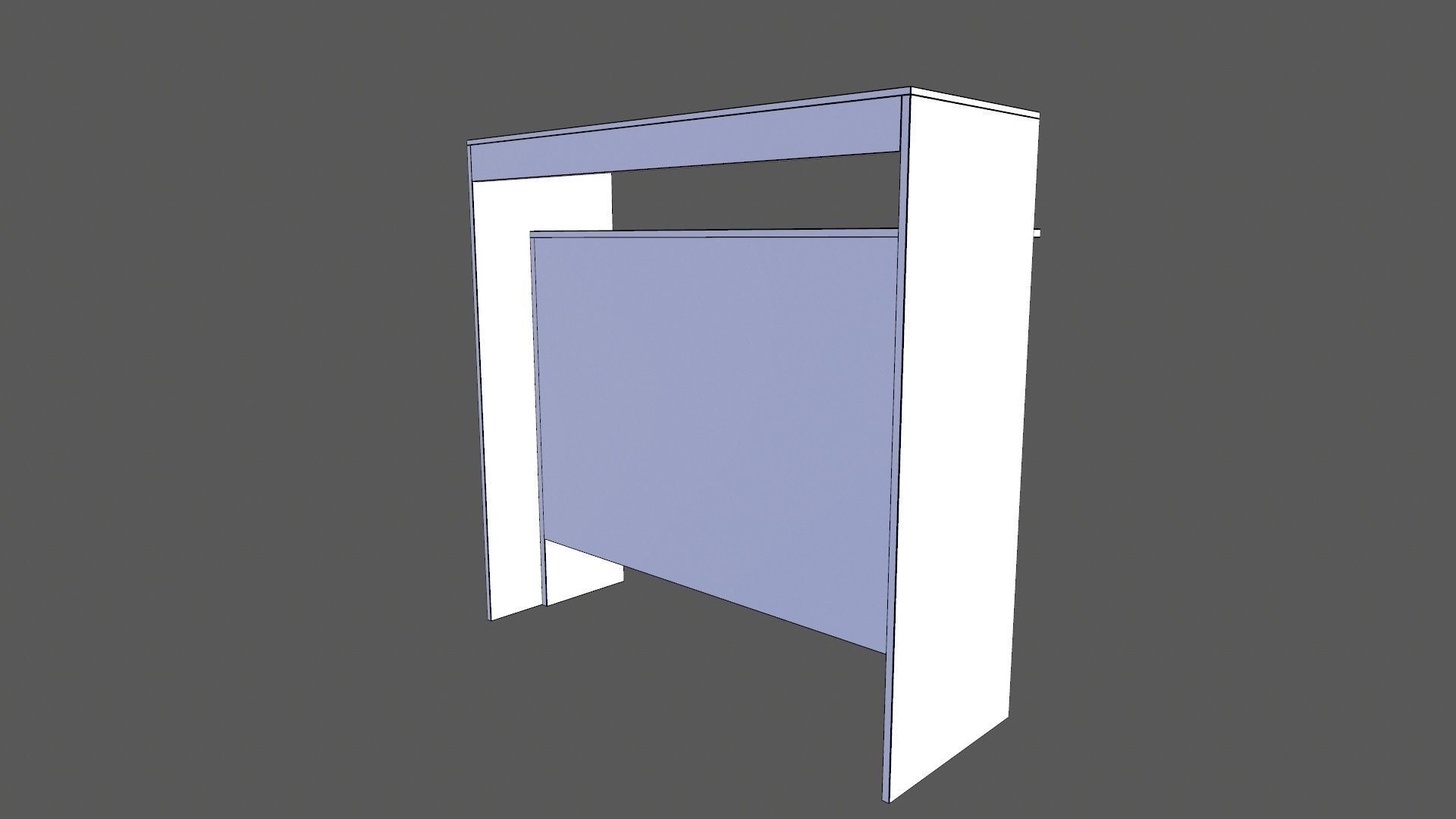 Bar Table 3D model_10