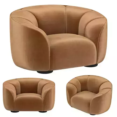 Armchair Toty 3D model