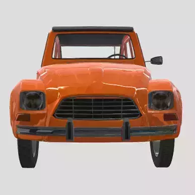 citroen baby car 3D model
