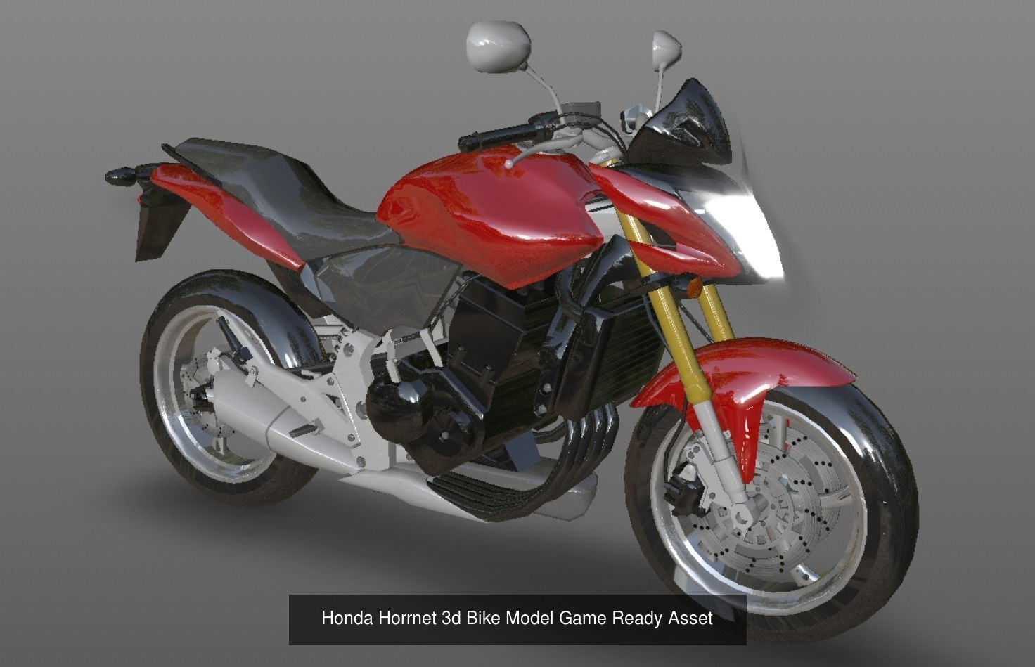CBR Types Bikes Collections 3D Model Game Ready Asset _4